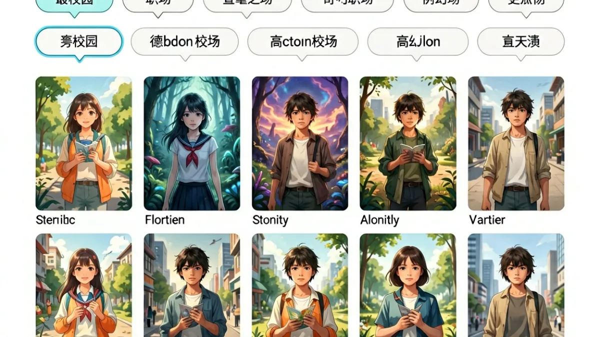 禁漫天堂网站分类页面截图，显示多个漫画题材标签与作品封面缩略图的排列方式